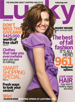 Lucky Magazine Cover